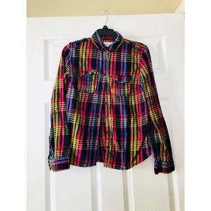AEROPOSTALE Pocket Flannel Shirt